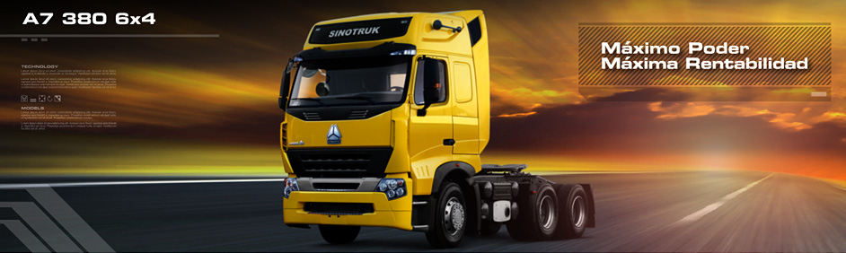 CAMIÓN SINOTRUK TR 380 A7 4x2 / 6x2