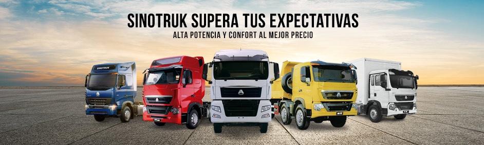 Todos los camiones Sinotruk